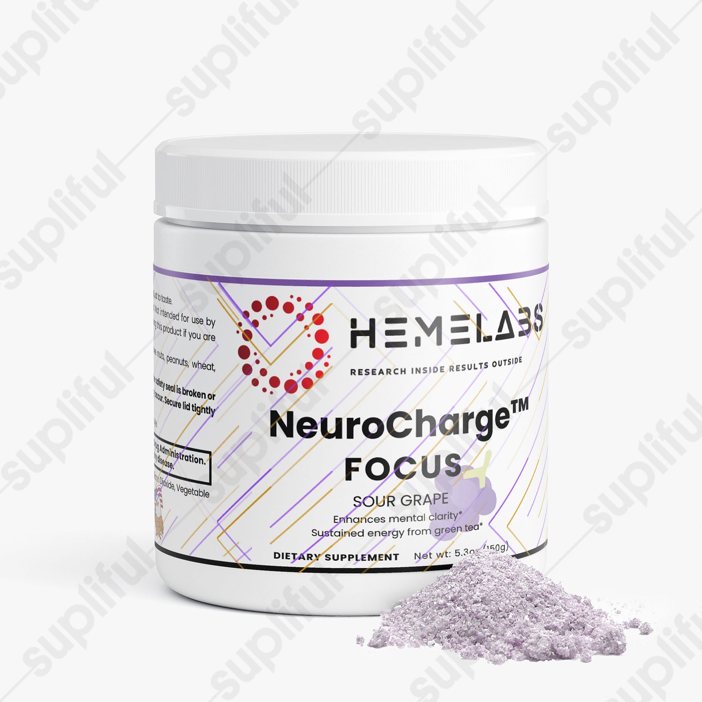 NeuroCharge™ Focus Powder – Sour Grape