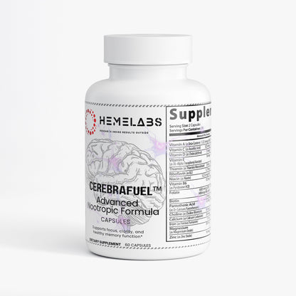 CerebraFuel™ Advanced Nootropic Formula