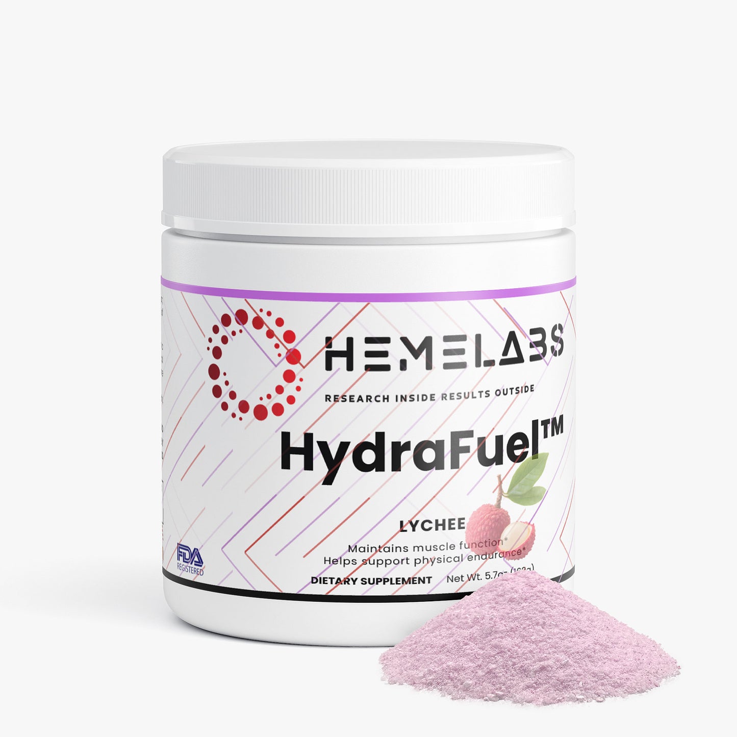 HydraFuel™ Hydration Powder – Lychee Splash