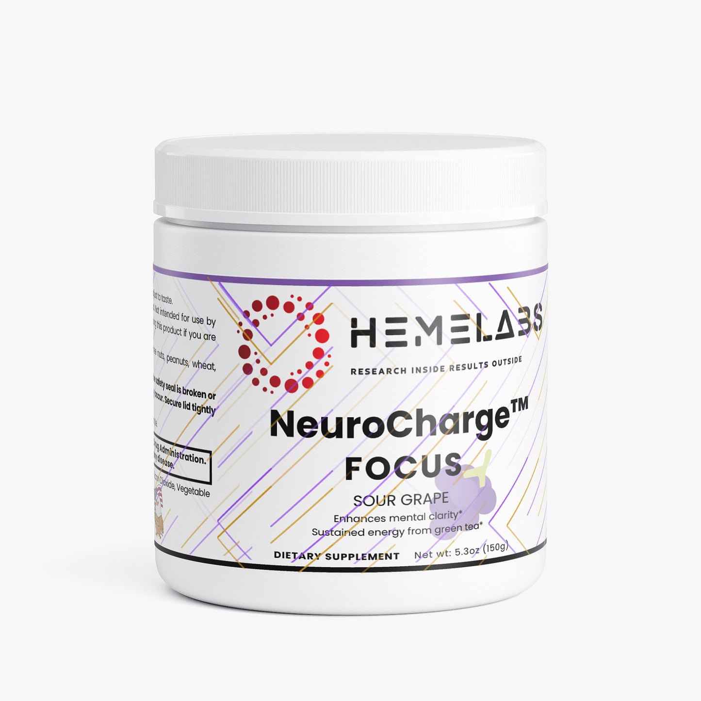 NeuroCharge™ Focus Powder – Sour Grape