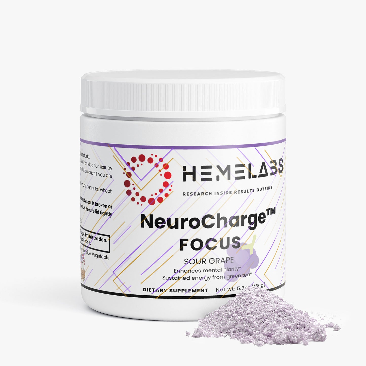 NeuroCharge™ Focus Powder – Sour Grape