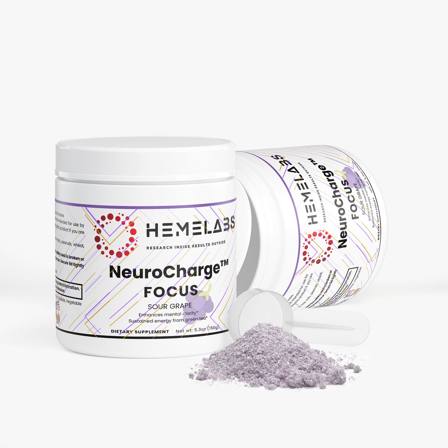 NeuroCharge™ Focus Powder – Sour Grape