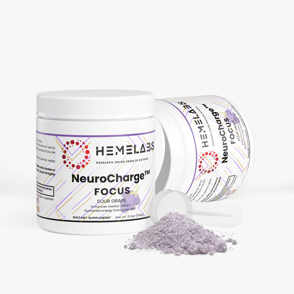NeuroCharge™ Focus Powder – Sour Grape