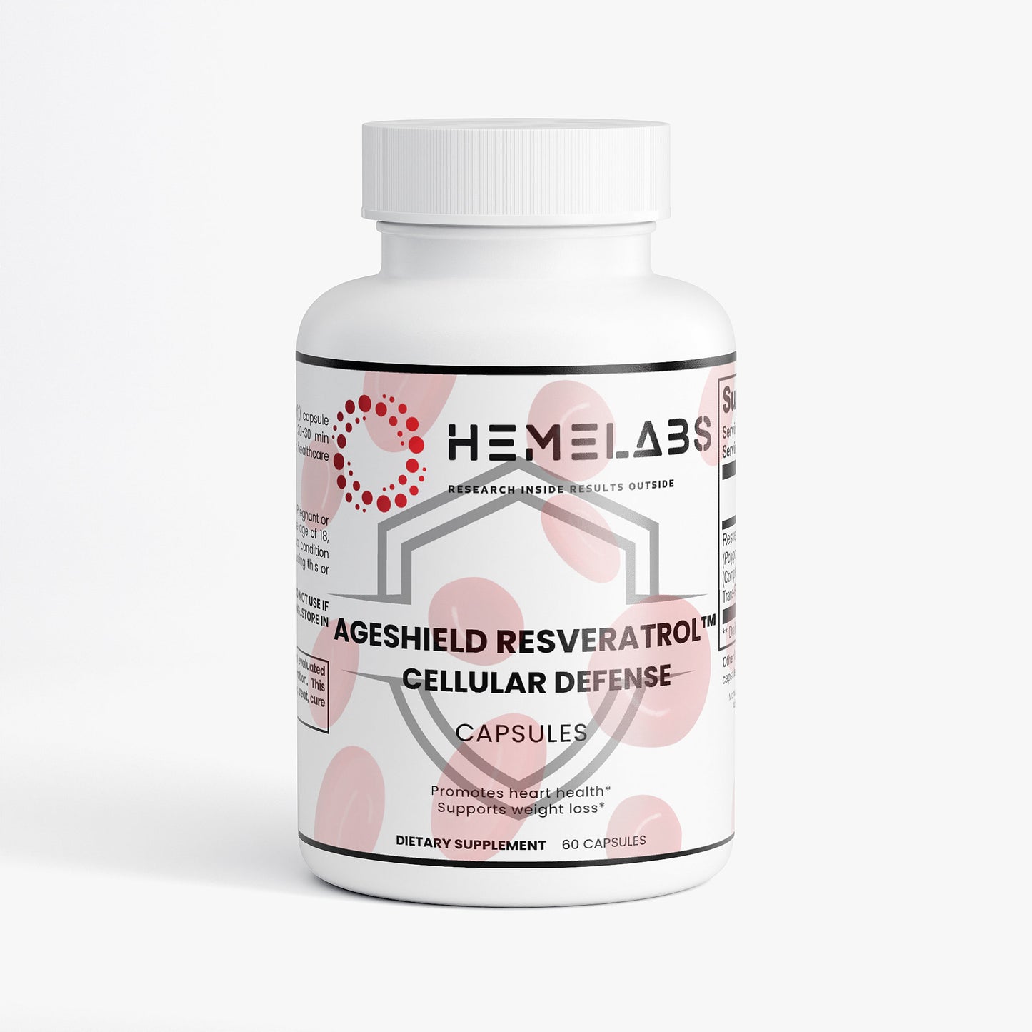 AgeShield Resveratrol™ Cellular Defense 600mg