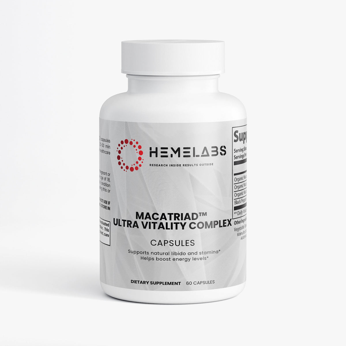 MacaTriad™ Ultra Vitality Complex