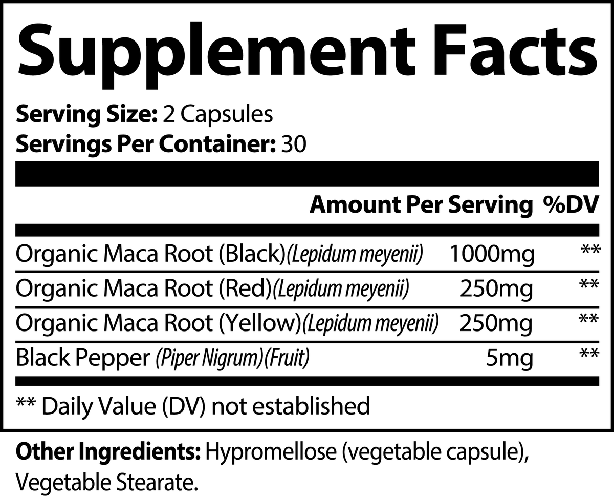 MacaTriad™ Ultra Vitality Complex