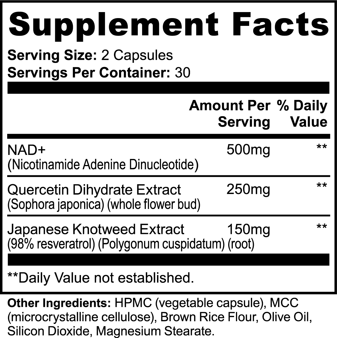 Synergy NAD+™ Cellular Energy Complex