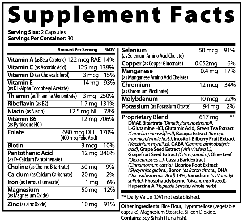 CerebraFuel™ Advanced Nootropic Formula
