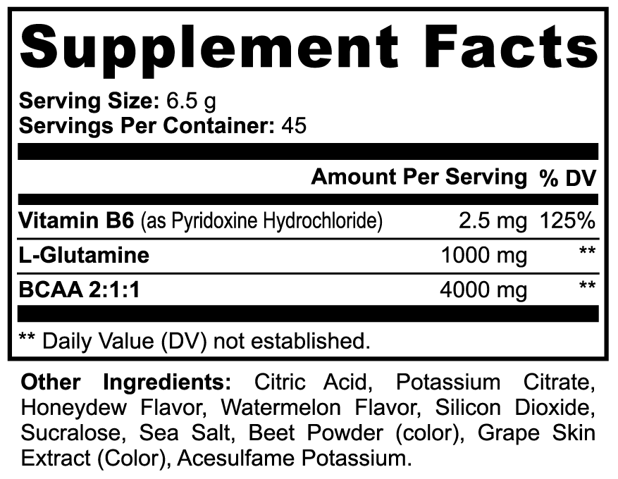 BCAA Endurance Matrix™ (Honeydew/Watermelon)