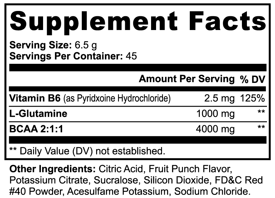 BCAA Endurance Matrix™ – Fruit Punch Surge