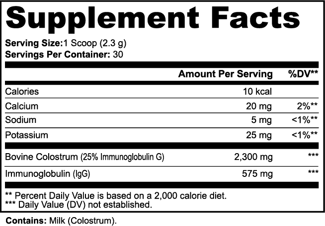 BioShield Colostrum 25™